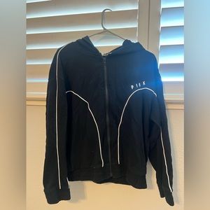 PINK black hoodie size large